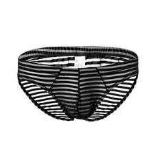 Underwear Men Briefs Transparent Ropa Interior Gay Men's Underwear Sexy Briefs Calzoncillos Hombre Slips See Through Sexy Briefs 2024 - buy cheap