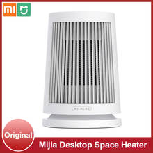 Xiaomi mijia área de trabalho aquecedor de espaço elétrico sala 220v mini ptc cerâmica máquina aquecimento ar para casa dormitório escritório 2024 - compre barato