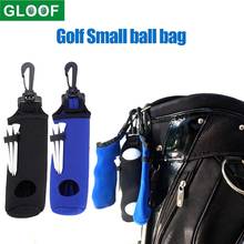 1Pcs Golf Balls Carrier Bag Golf Ball Holder Golf Bag Golf Tee Carrier Bag for 3 Balls 3 GOLF tees 2024 - buy cheap