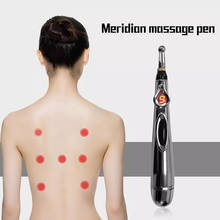 Electronic Acupuncture Pen Electric Meridians Laser Therapy Heal Massage Pen 2024 - buy cheap