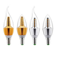 E14 LED Candle Bulb Light 220v Energy Saving Lamp 3W 7W 9W 12W Spotlight Bombilla Lampara Chandelier For Home Decor 2024 - buy cheap