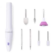 Electric Nail Polisher Epoxy Resin Jewelry Making DIY Drill Pen Grinding Machine Polishing Tools Equipments with 7 Drill Screw 2024 - buy cheap