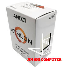 AMD Athlon 3000G 3000G 3,5 ГГц двухъядерный четырехпоточный процессор YD3000C6M2OFH разъем AM4 новый и поставляется с кулером 2024 - купить недорого