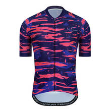 KEYIYUAN Summer Men's Short Sleeve Cycling Jersey Riding Bicycle Tops MTB Bike Shirt Ropa Ciclismo Hombre Verano Maillot Velo 2024 - buy cheap
