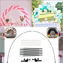 Kit de arco de globos ajustable para diferentes mesas, conjunto de soporte de globos, cumpleaños, boda, Baby shower, Navidad, fiesta de graduación, decoración 2024 - compra barato