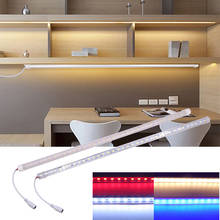 SMD 5054 Led Hard Bar Strip Light 50cm Led Bar Light Strip White/Ice Blue/ Red/ Green/Pink Aluminium Rigid Strip 5pcs 2024 - buy cheap