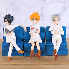 The Promised Neverland Norman Emma Ray Sitting on Sofa PVC Figure Collectible Figurine Model Toy Doll 2024 - buy cheap
