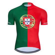 Maillot de ciclismo del equipo portugués para hombre, ropa de secado rápido para bicicleta de montaña, uniforme transpirable, 2021 2024 - compra barato