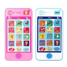 Russian Language Kids Phone Toys Kids Educational Simulation Music Mobile Phone Toy Phone Toy Gift for Children Baby Phone Toys 2024 - buy cheap