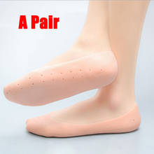 1 par de silicona herramienta de cuidado de pies agrietados hidratante Gel tacón calcetines roto Protector de cuidado de la piel de pedicura de salud masajeador 2024 - compra barato