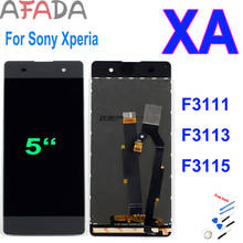 Pantalla LCD de 5,0 pulgadas para Sony Xperia XA F3111 F3113 F3115, montaje de digitalizador con pantalla táctil, piezas de repuesto 2024 - compra barato