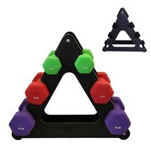 2021Hot Sales HomeGym Fitness Exercise Dumbbells Plastic Triangle HolderStand Rack Bracketdumbell weightsHome Exercise Accessory 2024 - buy cheap