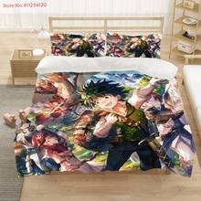 My Hero Academia Anime Bedding Sets 2/3 Piece Comforter Cover Set with Pillowcase Single Double Full Queen Size Bed Quilt Cover 2024 - buy cheap