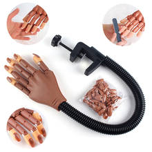1Set Prosthetic Fake Hands Model For Beginner Practice Equipment For Nail Art Making Exercises Manicure Painting Tools Training 2024 - buy cheap