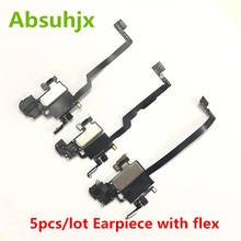 Absuhjx-5 peças de reposição para iphone, faixas com cabo flexível, sensor de proximidade, sensor de luz, alto-falante, para iphone xr 2024 - compre barato