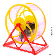 Animais pequenos exercício suprimentos para animais de estimação jogging hamster esportes correndo roda hamster gaiola acessórios brinquedos 2024 - compre barato