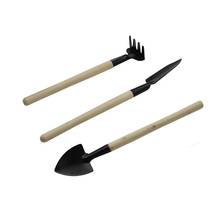 Mini Cultivating Transplanting Three-piece Small Shovel Rake Spade Garden Plant Seedling Succulent Digging Tool Transplanter Tool 2024 - buy cheap