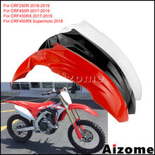 Motorcyle Dirt Bike Front Fender For Honda CRF250R CRF250RX CRF450R CRF450RX 2018 2019 2020 CRF450 CRF250 Enduro Mudguard Red 2024 - buy cheap