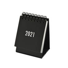 2021 Desk Mini Calendar Paper Protable Desk Accessories Planning School Office Supplies Presented By Kevin&sasa Crafts 2024 - buy cheap