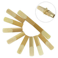 10pcs High Quality High Quality Soprano Alto Tenor Bb Saxophone Reed Bulrush Reeds Strength 2.5 Saxophone Accessories Part 2024 - buy cheap