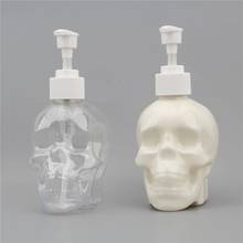 350ml Creative Skull Bathroom Liquid Soap Dispenser Hand Soap Transparent Bottle Shower Gel Shampoo Fillable Bottle 2024 - buy cheap