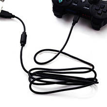Black USB 2.0 5-Pin Data Charger Cable for Ps3 Game Wireless Controller Connect Computer Play And Charge 1.8M 2024 - buy cheap