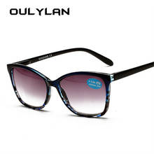 Oulylan-gafas de sol Vintage TR90 para hombre y mujer, lentes de lectura de gran tamaño, presbicia, hipermetropía con dioptrías, + 1,0, 4,0 2024 - compra barato