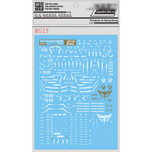 Calcomanía de pasta de agua para Bandai RG 1/144 MSN-04, pegatina de SAZABI Gundam, piezas de decoración de modelo 2024 - compra barato