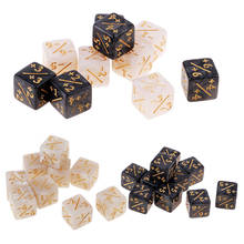 Math Learning Educational  TRPG D&D Board Dice Game 6-side Fractional Dice Family D6 Dices 2024 - buy cheap