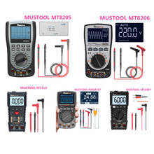 MUSTOOL MT8205 MT8206 MDS8207 MT108T MT110 2 in 1 Digital Intelligent Handheld Storage Oscilloscope Multimeter AC/DC Resistance 2024 - buy cheap
