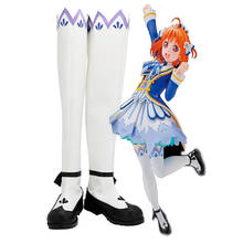 Love Live! Sunshine!! Takami Chika Brightest Melody Cosplay Shoes Boots Halloween Carnival Cosplay Costume Accessories 2024 - buy cheap