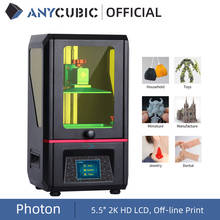 SLA 3D-принтер ANYCUBIC Photon, УФ-полимер, 2K, ЖК-дисплей, Автономная печать 2024 - купить недорого