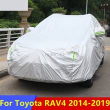 For Toyota RAV4 2014-2019 car cover special thickening car cover rain sunscreen anti-frost snow clothing Exterior decoration 2024 - buy cheap