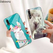 cute lamas Alpaca animals Luxury Phone Case Tempered Glass For Huawei P30 P20 P10 lite honor 7A 8X 9 10 mate 20 Pro 2024 - buy cheap