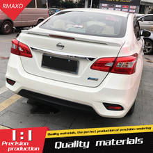 For Sentra SYLPHY Spoiler 2012-2019 RS YD ABS Material Car Rear Wing Primer Color Rear Spoiler For Sentra SYLPHY Spoiler 2024 - buy cheap