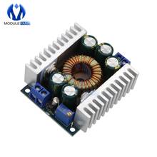 Conversor buck de alta potência 5v-40v para 2v-36v 8a 100w 200w ajustável, para carro e laptop, placa de módulo de fonte de alimentação