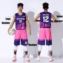 TaoBo-Kit de baloncesto personalizado para hombre y mujer, conjunto de Jersey de entrenamiento, chándal en blanco, uniforme de baloncesto juvenil, Unisex 2024 - compra barato