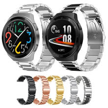 De acero inoxidable correas para el Huawei Watch GT2e 2E GT2 2 46MM/GT inteligente ver bandas de reemplazo de pulsera Correa GT2E pulseras Correa 2024 - compra barato