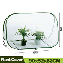 Aulaymed-capa protetora de pvc para jardim, ambientes externos, 90x52x62cm, transparente, para controle de pestes, quente 2024 - compre barato