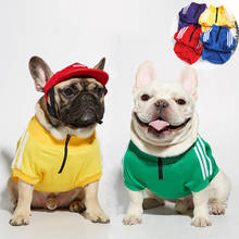 Pet Clothes French Bulldog Puppy Dog Sportswear Costume Chihuahua Pug Pets Dogs Clothing for Small Medium Dogs Outfit with logo 2024 - buy cheap