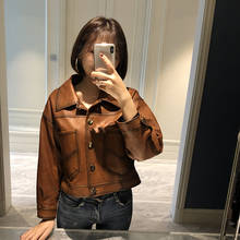 Natural Sheepskin Coat Female Genuine Leather Jacket Women Clothes 2019 Vintage Moto Short Real Leather Jacket Hiver T980 2024 - buy cheap