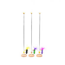 Woodpecker Education Education Classic Toy Vintage Retro Cute Baby Cool New on A Stick Pole Hot Colors Fun Kis'S Hand Game High 2024 - buy cheap