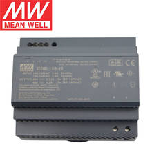 Бренд Mean Well представляет HDR-150-12 12V 11.3A 135,6 W Высокое Качество meanwell DC ультра-тонкий ступенчатая форма DIN Rail Питание блок 2024 - купить недорого