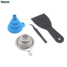 3D Printer parts Silicon Funnel+Metal UV Resin Filter Cup+tweezers+SLA Resin Special tool shovel for ANYCUBIC Photon DLP parts 2024 - buy cheap