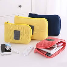Portable Data Cable Storage Bag Earphone Wire Organizer Case for Headphone Line Headset Closet Organizer Storage Box Storage 2024 - buy cheap