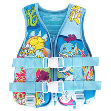 Children's life jacket Flotation Classic Life Vest Begin to Swim UPF 50+ Neoprene Buoyancy Swimsuit for Toddler 18-40kg 2024 - buy cheap
