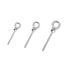 Marine Grade 316 Stainless Steel Long Lifting Eye Bolt Eyebolts with Nut&Washer Ring Hook Bolt Boats Screw M6/M8/M10 NEW 2024 - buy cheap