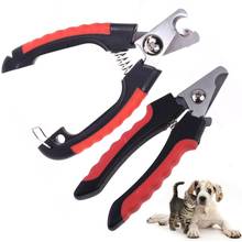 Professional Pet Dog Nail Clipper Cutter Stainless Steel Grooming Scissors Clippers for Animals Cats with Lock Size S M 2024 - buy cheap