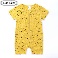 Summer short Newborn Baby Clothes stars cotton zipper Rompers Kids Baby Girl Jumpsuit Toddler Costume for boys romper Body Suit 2024 - buy cheap