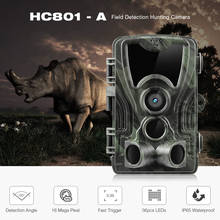 Suntekcam-Cámara de rastreo con visión nocturna para caza, videocámara impermeable de 20MP, 1080P, IP65, HC801A 2024 - compra barato